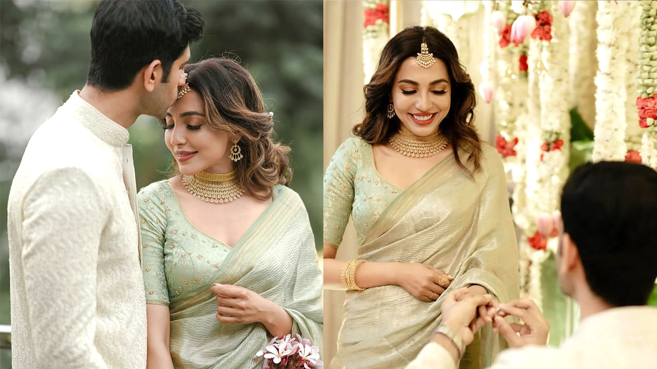  అంతేకాదు తమ నిశ్చితార్థం జరిగినట్లు సోషల్ మీడియాలో ఫొటోలను కూడా షేర్ చేసింది. దీంతో కొద్ది క్షణాల్లోనే ఈ ఫొటోలు వైరల్ గా మారాయి.
