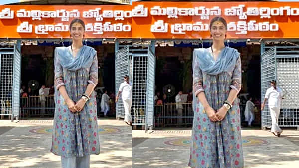 Srisailam: సామాన్య భక్తురాలిలా శ్రీశైలం మల్లన్నను దర్శించుకున్న టాలీవుడ్ క్రేజీ హీరోయిన్.. వీడియో ఇదిగో