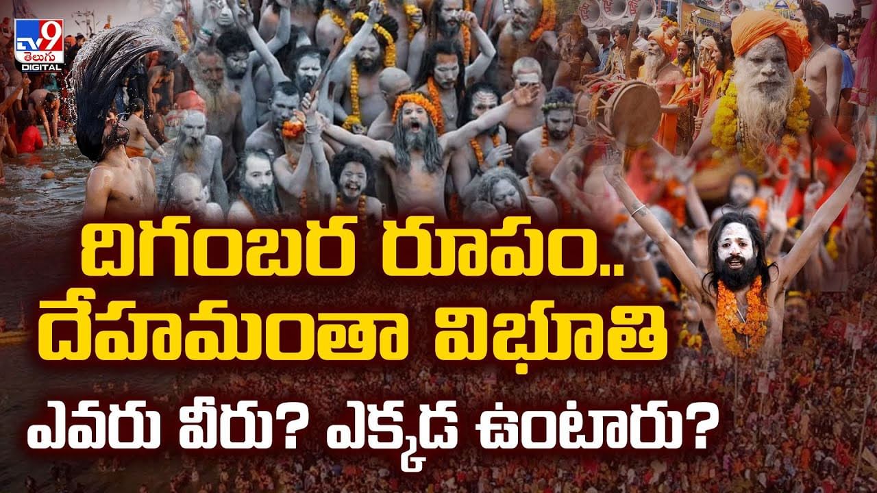 దిగంబర రూపం.. దేహమంతా విభూతి ఎవరు వీరు? ఎక్కడ ఉంటారు? వీడియో