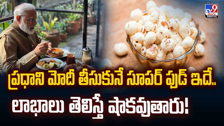 ప్రధాని మోదీ తీసుకునే సూపర్ ఫుడ్ ఇదే.. లాభాలు తెలిస్తే షాకవుతారు! ప్రధాని మోదీ తీసుకునే సూపర్ ఫుడ్ ఇదే.. లాభాలు తెలిస్తే షాకవుతారు!