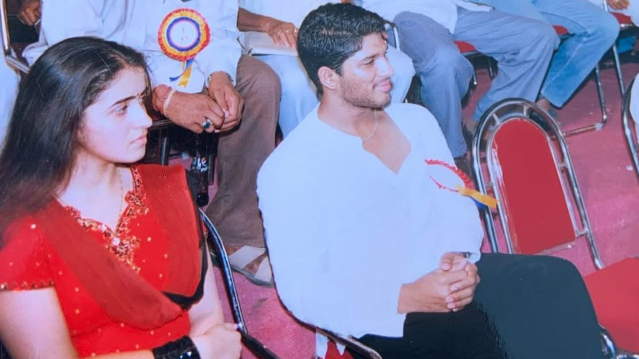 Allu Arjun: హే క్యూటీ నువ్వా! అల్లు అర్జున్‌తో ఉన్న ఈ అందాల తారను గుర్తు పట్టారా? ఏ సందర్భంలో కలిశారంటే?