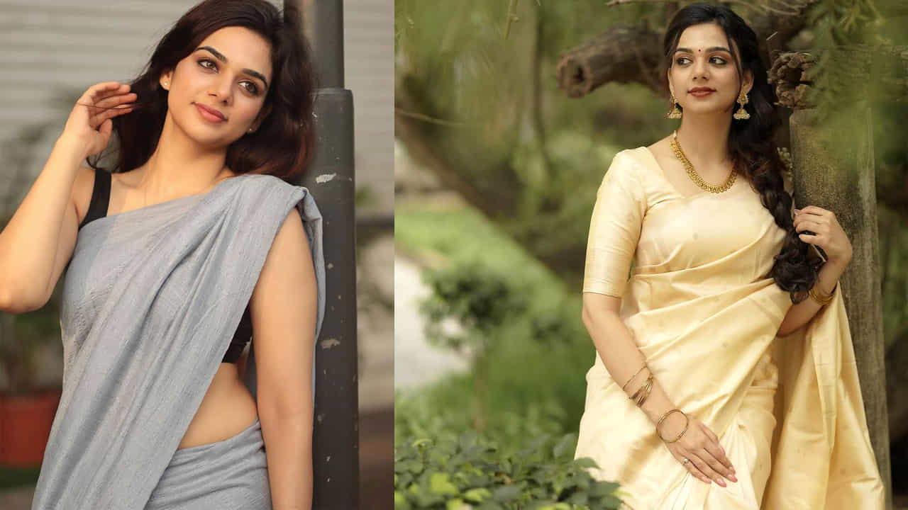 ప్రస్తుతం సోషల్ మీడియాలో నెటిజన్స్ హృదయాలను కట్టిపడేస్తుంది ఓ హీరోయిన్. చీరకట్టులో మరింత అందంగా కనిపిస్తూనే మెస్మరైజ్ చేస్తుంది. ఒకే ఒక్క సినిమాతోనే కుర్రాళ్ల గుండెలను దొచేసిన ఈ వయ్యారిని గుర్తుపట్టారా.. ? తనే హీరోయిన్ భవ్య త్రిఖ.
