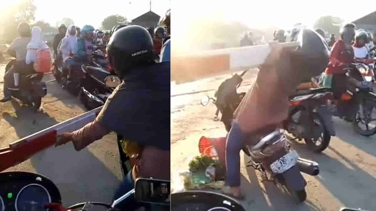 Video: తొందర్లో ఎంత పని జరిగిపోయిందక్క..! సోషల్ మీడియాలో తెగ వైరల్ అవుతున్న వీడియో