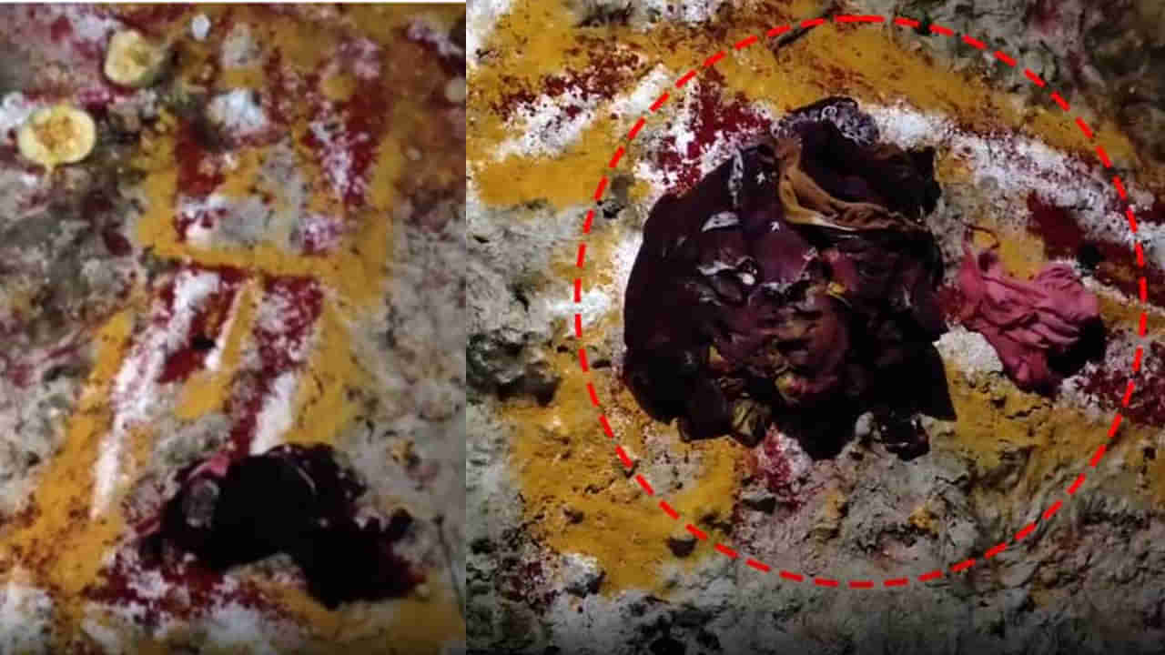 Telangana: మీరు చాలా క్షుద్రపూజలు చూసుంటారు.. కానీ వాగులో యువతి లో దుస్తులతో...