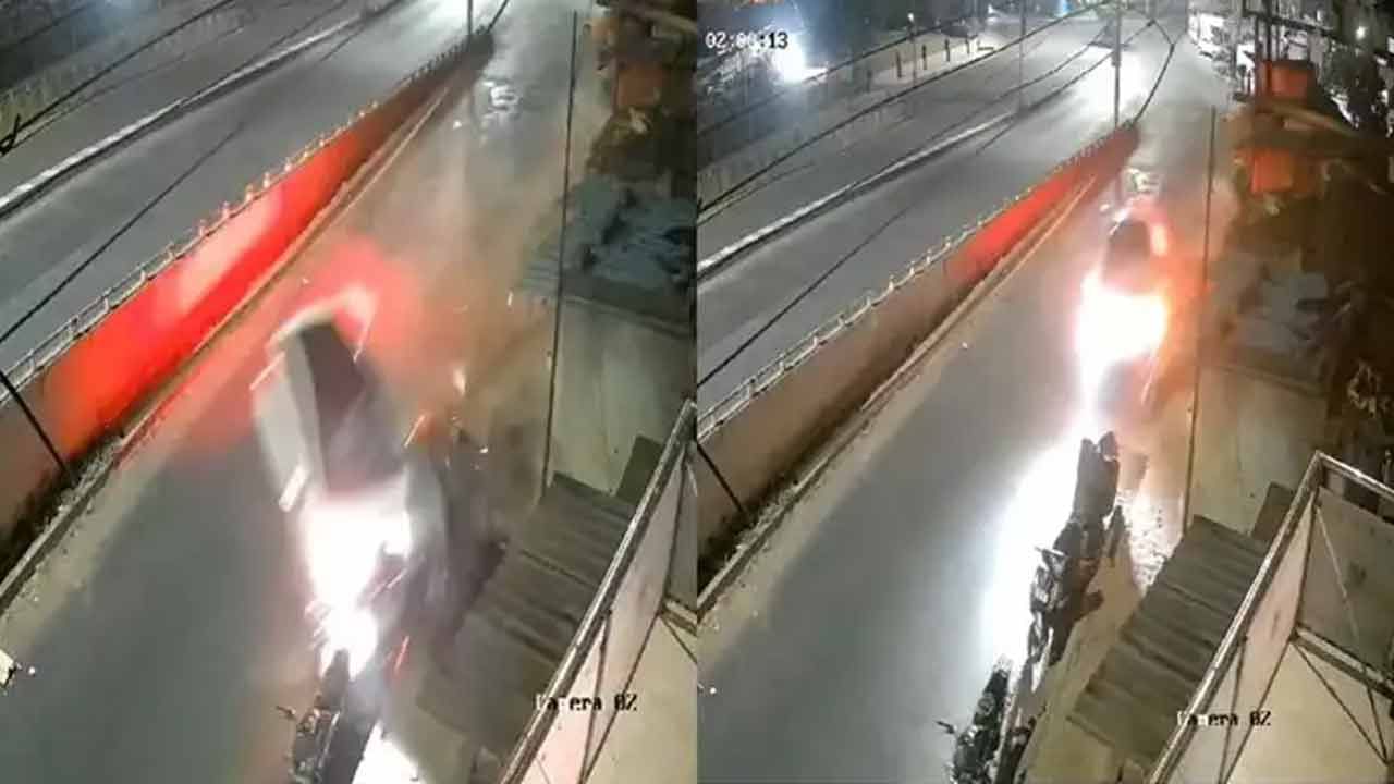Heart Attack: డ్రైవర్‌కు గుండెపోటు.. వాహనాలపైకి దూసుకెళ్లిన కారు.. షాకింగ్‌ వీడియో వైరల్..