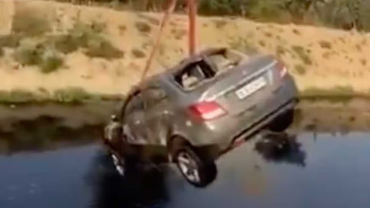 గూగుల్ మ్యాప్ పెట్టుకుని కారు డ్రైవ్ చేస్తున్నాడు.. పాపం ఊహించని విధంగా