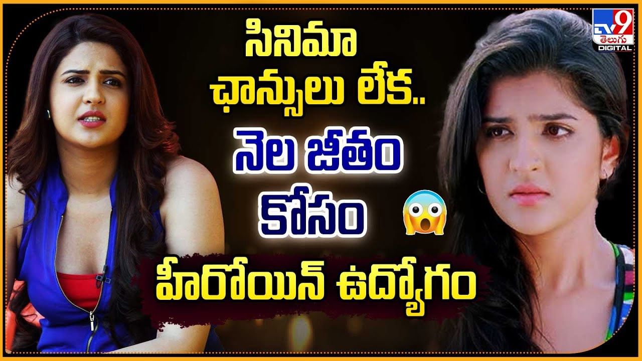 సినిమా ఛాన్సులు లేక.. నెల జీతం కోసం హీరోయిన్ ఉద్యోగం