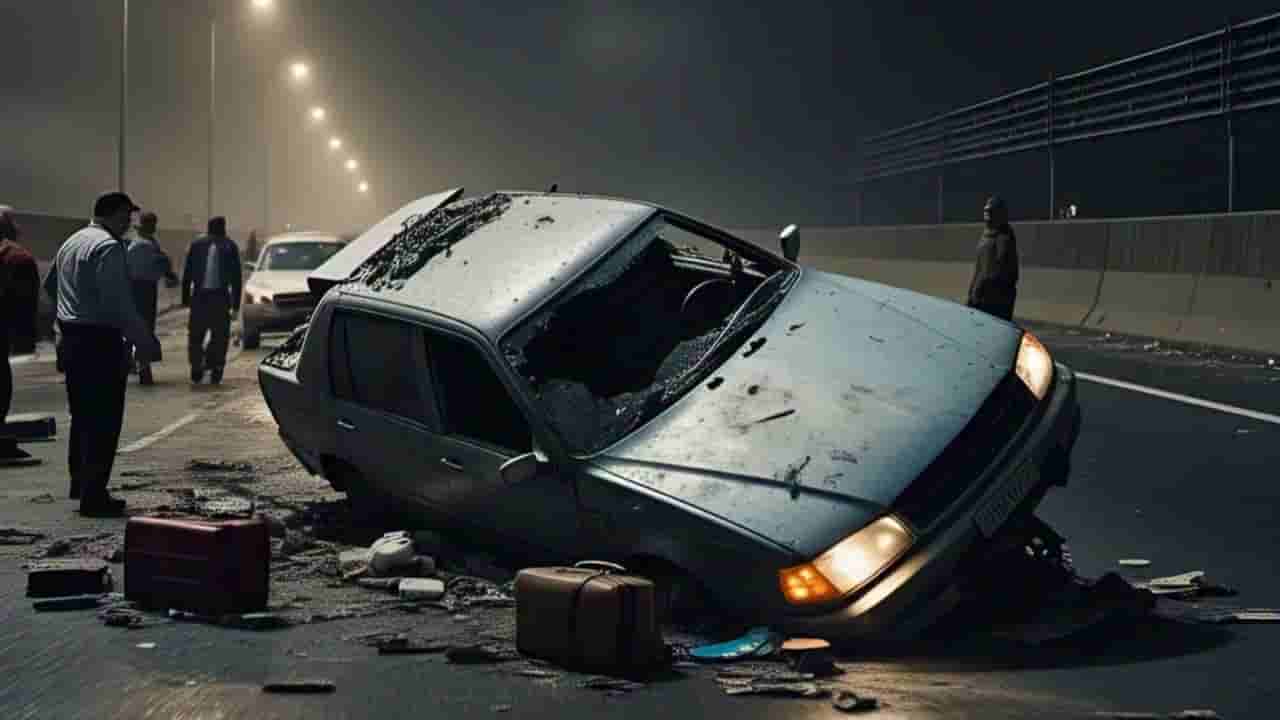 రోడ్డుపై నడుస్తున్న వారిపైకి దూసుకెళ్లిన బెంజ్ కారు.. నలుగురు మృతి, ఇద్దరికి సీరియస్!