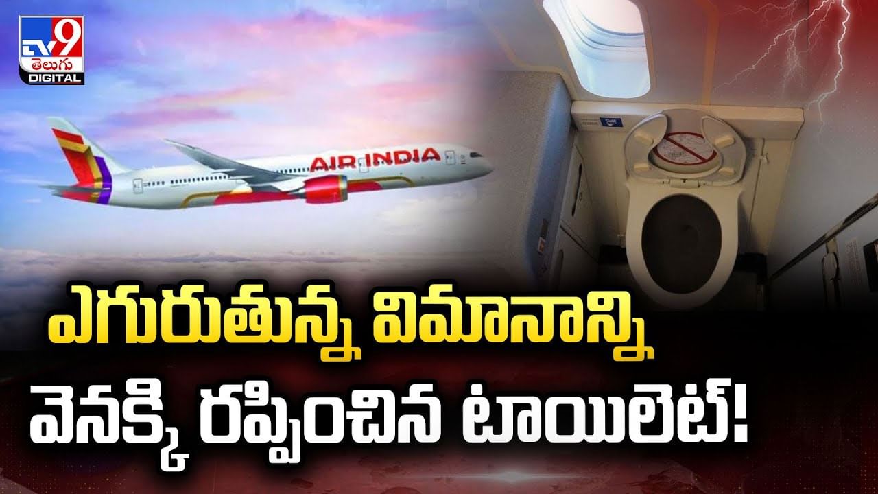 ఎగురుతున్న విమానాన్ని వెనక్కి రప్పించిన టాయిలెట్‌ వీడియో