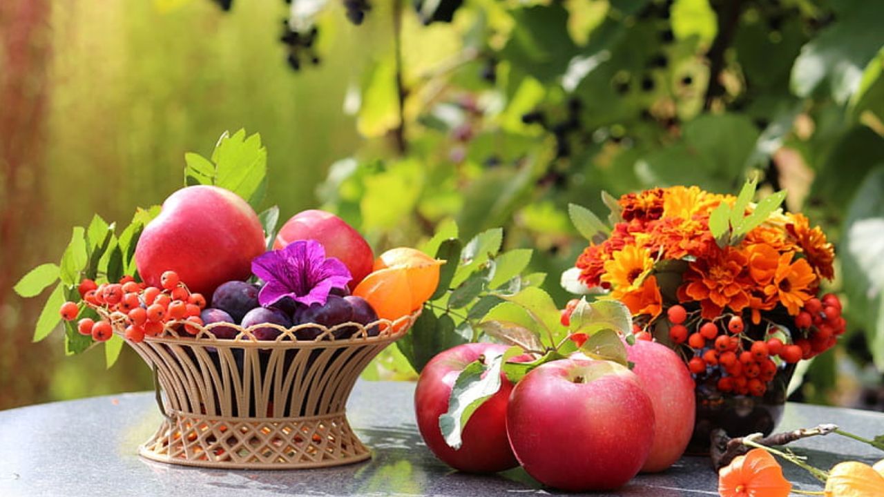 Fruits And Flowers
