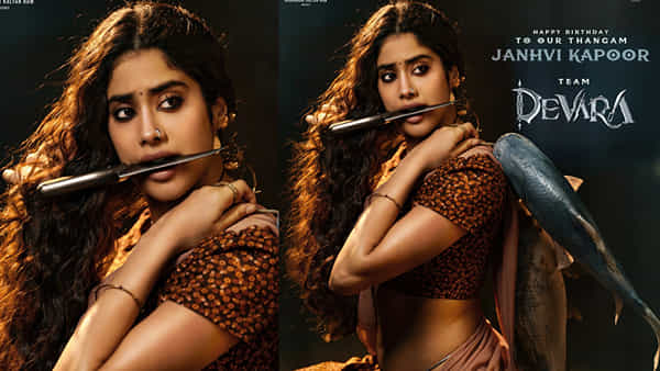 Janhvi Kapoor: జాన్వీ కపూర్ కత్తిలాంటి లుక్ అదిరిపోయింది.. దేవర నుంచి తంగం పోస్టర్ రిలీజ్..
