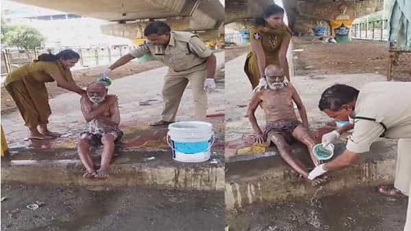 అయినవాళ్లే వద్దని వీధిలోకి నెట్టేస్తే.. చేరదీసిన ఖాకీలు.. ఏం జరిగిందంటే..?