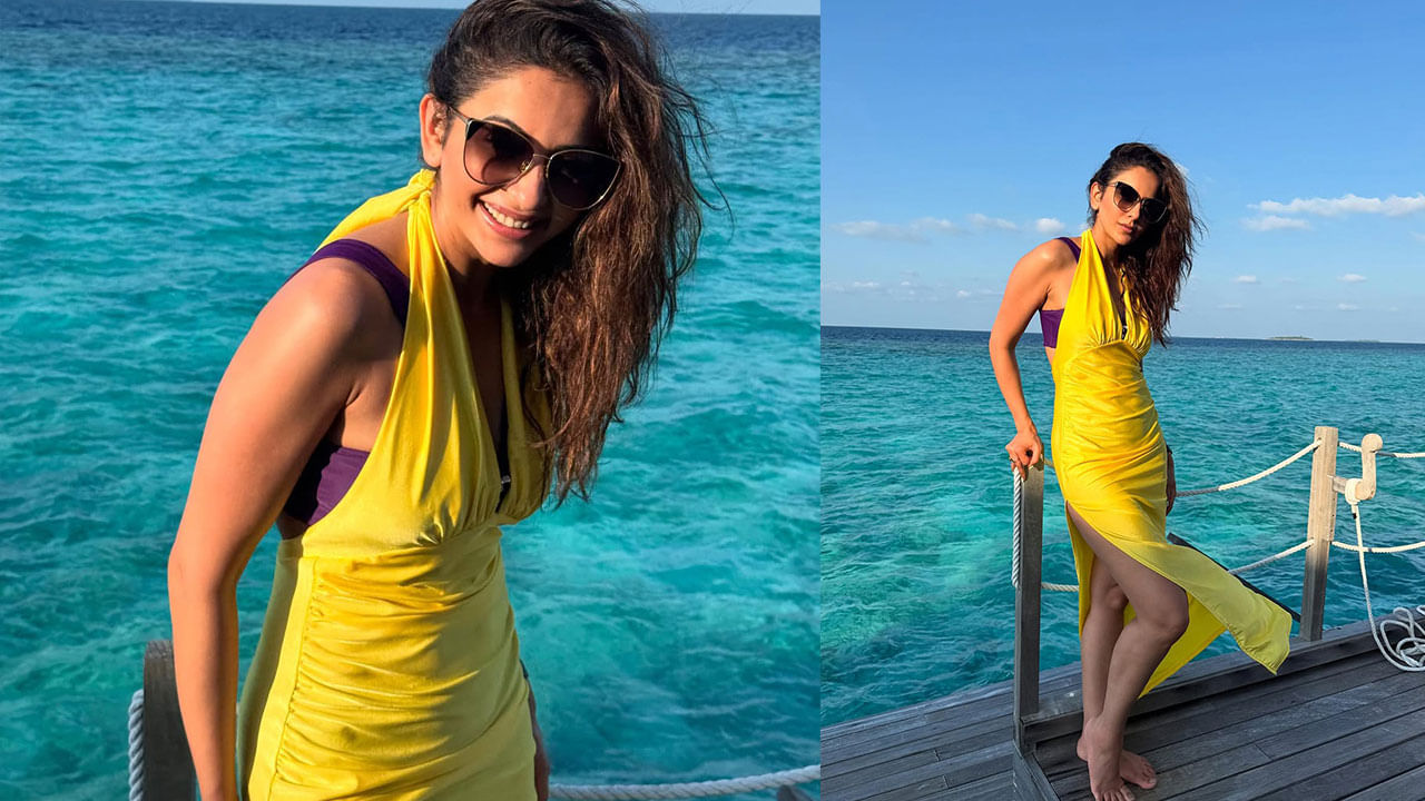 అయితే తాజాగీ ఈ బ్యూటీ తన భర్త, ఫ్యామిలీ మెంబర్స్‌తో కలిసి మాల్దీవ్స్ వెకేషన్‌కు వెళ్లింది. ప్రస్తుతం దానికి సంబంధించిన ఫొటోలను ఈ అమ్మడు తన సోషల్ మీడియా అకౌంట్‌లో షేర్ చేసింది.