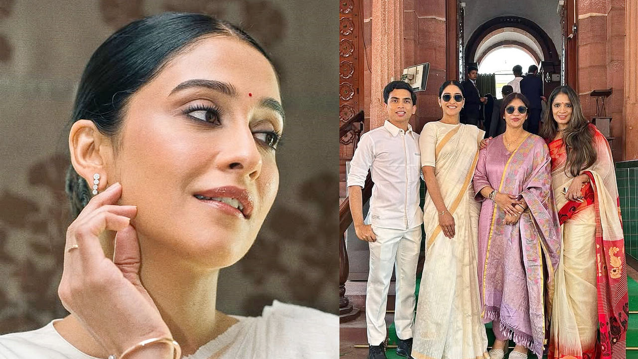 డెమో క్రటిక్ సంఘా పేరుతో నడుపుతున్న స్వచ్ఛంద సంస్థలో రెజీనా కూడా పనిచేస్తోంది. ఈ సంస్థలోని తొలి బ్యాచ్ విద్యార్థులని తీసుకుని రెజీనా.. పార్లమెంట్ సందర్శనకు వెళ్లింది.
