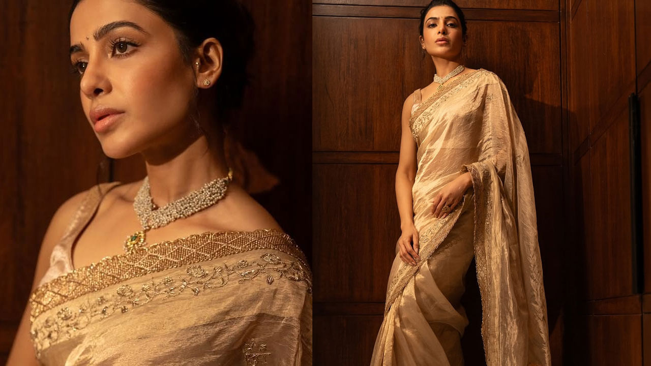 దీంతో సామ్ చాలా రోజుల తర్వాత ఇంత హ్యాప్పీగా ఉండటం చూశాం అంటూ కామెంట్స్ చేస్తున్నారు. ఎప్పుడూ ఇలానే ఉండాలని కోరుతున్నారు. ప్రస్తుతం దీనికి సంబంధించిన ఫొటోలు నెట్టింట్లో తెగ వైరల్ అవుతున్నాయి.