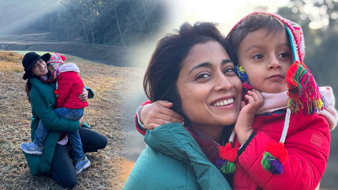 శ్రియా శిరన్‌కు ఒక కూతురు పుట్టిన విషయం తెలిసిందే. అప్పుడప్పుడు తన పాపతో దిగిన ఫొటోలను ఇన్ స్టాలో షేర్ చేస్తుంటుంది. తాజాగా ఈ బ్యూటీ, తన కూతురు రాధాతో కలిసి ఏంజాయ్ చేసిన ఫొటోలను పంచుకుంది.