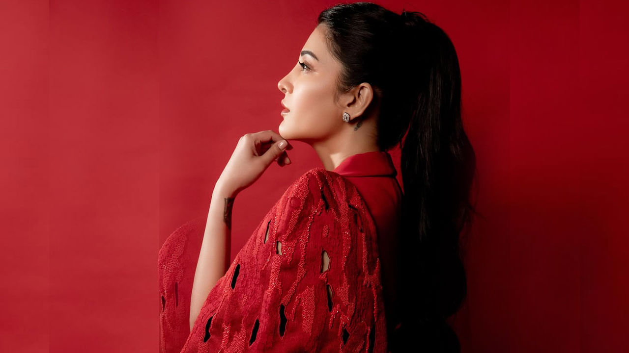 ఇదిలా ఉంటే ఈ బ్యూటీ ఎప్పుడూ సోషల్ మీడియాలో యాక్టివ్‌గా ఉంటూ వరస ఫొటో షూట్స్‌తో తన అభిమానుల మనసు దోచేస్తుంటుంది. తాజాగా ఈ చిన్నది రెడ్ కలర్ డ్రెస్‌లో తన అందాలతో కుర్రకారుకు విందు భోజనం పెట్టింది. ఎప్పుడూ, ఎక్కువగా బ్లాక్ డ్రెస్‌లో కనిపించే ఈ బ్యూటీ. 