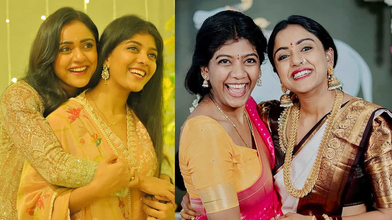 ఇందులో అక్కా చెల్లెళ్లిద్దరూ ఎంతో క్యూట్ గా కనిపంచారు. ప్రస్తుతం ఈ ఫొటోలు సామాజిక మాధ్యమాల్లో బాగా వైరలవుతున్నాయి.