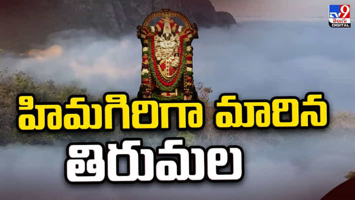 హిమగిరిగా మారిన తిరుమల వీడియో హిమగిరిగా మారిన తిరుమల వీడియో