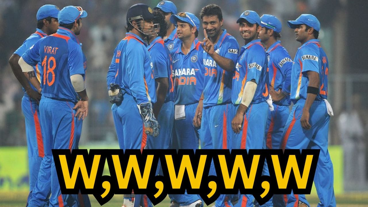 W, W, W, W, W.. ఓవర్‌లో 5 వికెట్లు, 3 ఫార్మాట్లలో హ్యాట్రిక్ తీసిన టీమిండియా బౌలర్.. 9 మ్యాచ్‌లకే కెరీర్ క్లోజ్