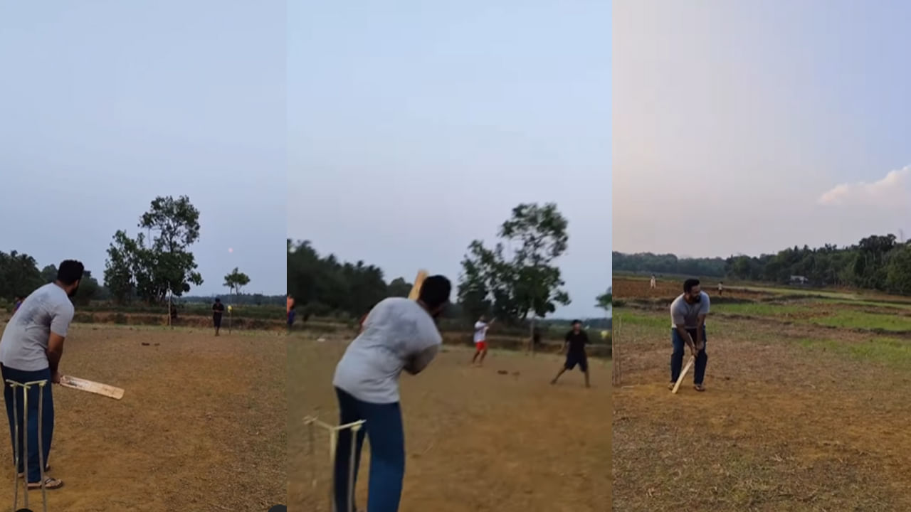 Viral: రోడ్డు పక్కన పిల్లలతో క్రికెట్ ఆడిన ఈ 100 కోట్ల హీరో ఎవరో గుర్తుపట్టారా..?