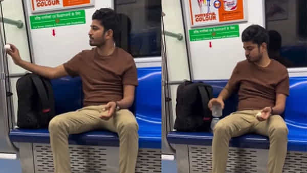 Viral Video: మెట్రో రైళ్లో మద్యం తాగుతూ, గుడ్డు తింటూ ప్రయాణం... యువకుడిపై మండిపడుతున్న నెటిజన్స్