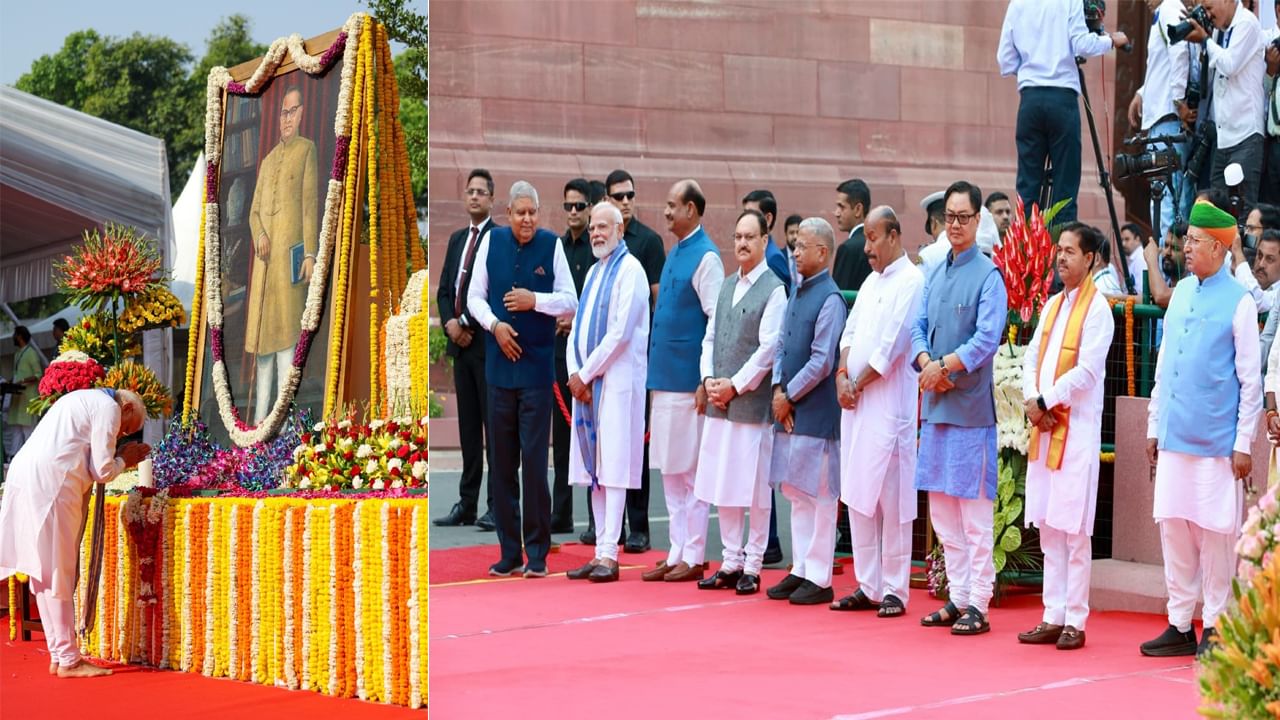 Ambedkar: రాజ్యంగ నిర్మాత బీఆర్ అంబేద్కర్‌కు రాష్ట్రపతి ముర్ము, ప్రధాని మోదీ, తెలుగు రాష్ట్రాల సీఎంల నివాళి!
