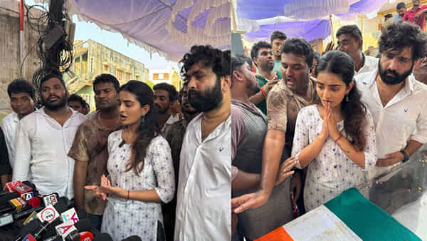 Pahalgam Terror Attack: ఇది కూడా దేశ భక్తే.. పహల్గామ్ మృతుని ఇంటికెళ్లి నివాళి అర్పించిన తెలుగమ్మాయి