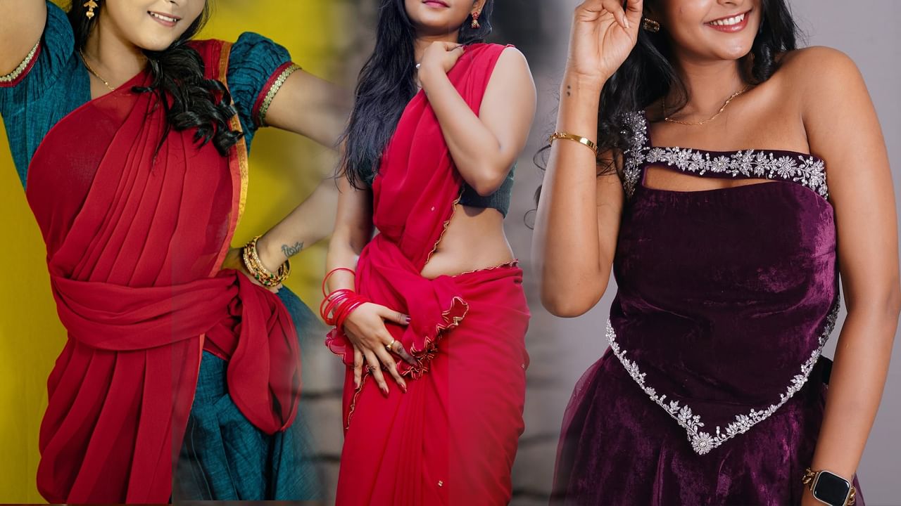 Tollywood: సీరియల్‏లో సింపుల్‏గా.. నెట్టింట సెగలు రేపేలా.. సోషల్ మీడియాలో ఈ బ్యూటీ అరాచకమే..