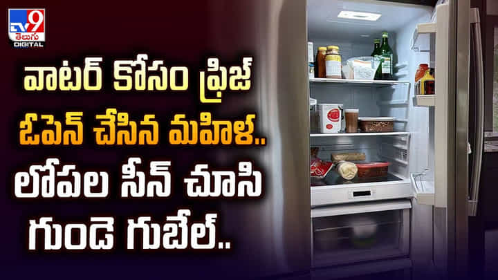 వాటర్ కోసం ఫ్రిజ్ ఓపెన్ చేసిన మహిళ.. లోపల సీన్ చూసి గుండె గుబేల్.. వాటర్ కోసం ఫ్రిజ్ ఓపెన్ చేసిన మహిళ.. లోపల సీన్ చూసి గుండె గుబేల్..