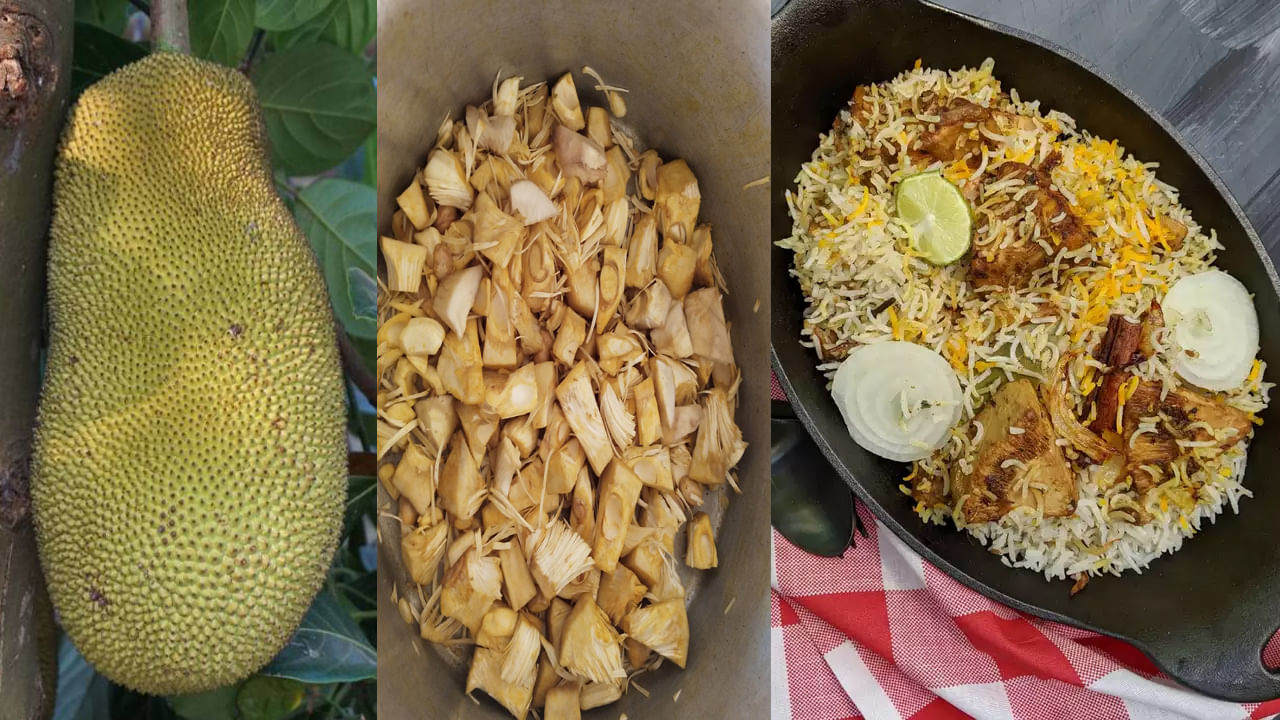 Jackfruit Biryani: కోనసీమ స్పెషల్ పనసకాయ బిర్యానీని ఇలా తయారు చేసుకోండి.. టేస్ట్ అదుర్స్ అంటారు అంతే..
