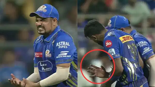 IPl 2025: క్యాచ్ పడదామని ట్రై చేసాడు.. కట్ చేస్తే రక్తంతో తడిసి బయటకు వెళ్లిన ముంబై బౌలర్!