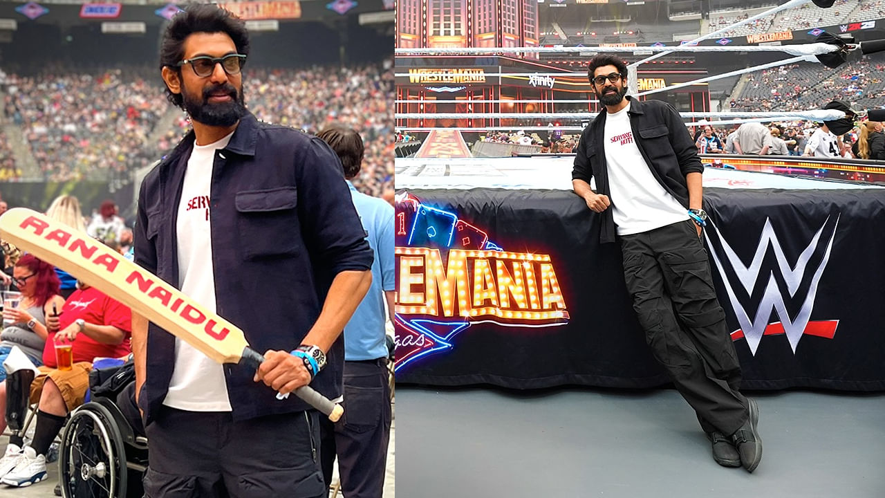 Rana Daggubati : WWEలో పాల్గొన్న రానా.. మొట్ట మొదటి ఇండియన్ సెలబ్రెటీగా హిస్టరీ..