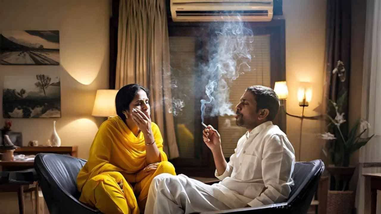 ఈ ఎండలో ఏసీ లేకుండా ఎక్కువసేపు ఉండటం కష్టం. అయితే ధూమపానానికి బానిసైన వారు వేళాపాళలేకుండా ఎక్కడ కూర్చుంటే అక్కడే స్మోక్ చేస్తుంటారు. దీంతో చల్లని ఏసీ గదుల్లోనూ వారు పొగ తాగుతుంటారు. ఇలా బయటికి వెళ్లకుండా ఏసీ గదుల్లోనే పదే పదే పొగ త్రాగడం ఆరోగ్యానికి హానికరం అంటున్నారు నిపుణులు.