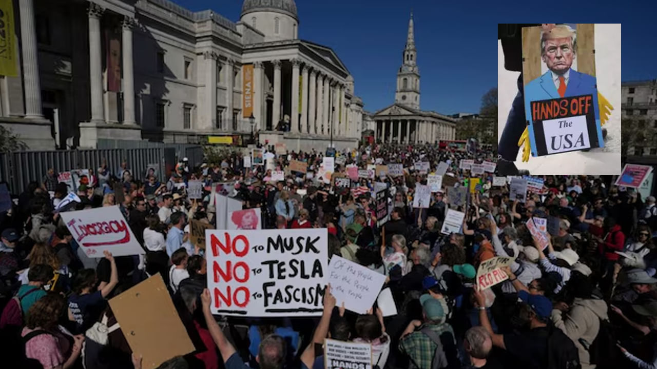 US: ట్రంప్‌ ప్రభుత్వానికి వ్యతిరేకంగా వెల్లువెత్తిన నిరసనలు! రోడ్లపైకి వచ్చిన వేలాది జనం