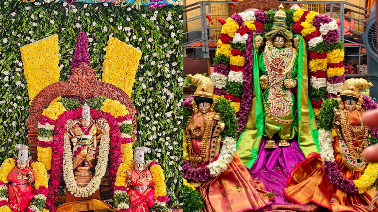 స్వామి అమ్మవార్లను ఊరేగింపుగా తీసుకురావడం ప్రత్యేక ఆకర్షణగా నిలిచింది. ఈ దివ్య కళ్యాణ మహోత్సవాలు సందర్భంగా కేరళతో పాటు వివిధ రాష్ట్రాల ప్రత్యేక నృత్యాలు, డంపు వాయిద్యాలు, మహిళల కోలాటాలు, వివిధ వేషధారణల ట్రూపులు, సాంస్కృతిక ప్రదర్శనలు ప్రత్యేక ఆకర్షణగా నిలుస్తున్నాయి. 
