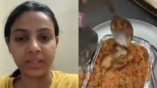 Viral Video: పండగ పూట స్విగ్గీలో వెజ్ బిర్యాని ఆర్డర్ చేసిందట... తీరా తెరిచి చూసి షాకయిన యువతి