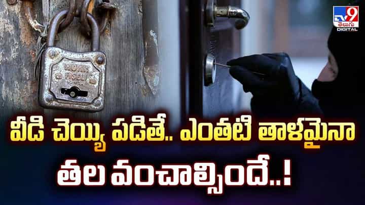 వీడి చెయ్యి పడితే ఎంతటి తాళమైనా తలవంచాల్సిందే! వీడియో వీడి చెయ్యి పడితే ఎంతటి తాళమైనా తలవంచాల్సిందే! వీడియో