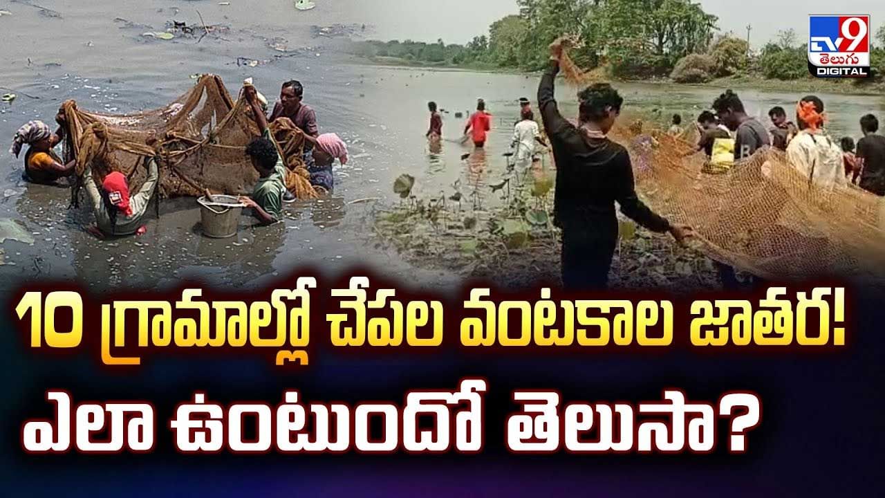 10 గ్రామాల్లో చేపల వంటకాల జాతర.. ఎలా ఉంటుందంటే?వీడియో