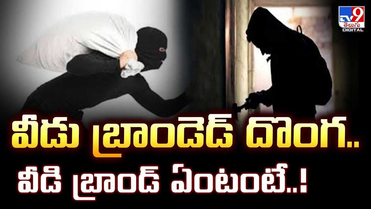వీడు బ్రాండెడ్ దొంగ.. వీడి బ్రాండ్ ఏమిటంటే? వీడియో
