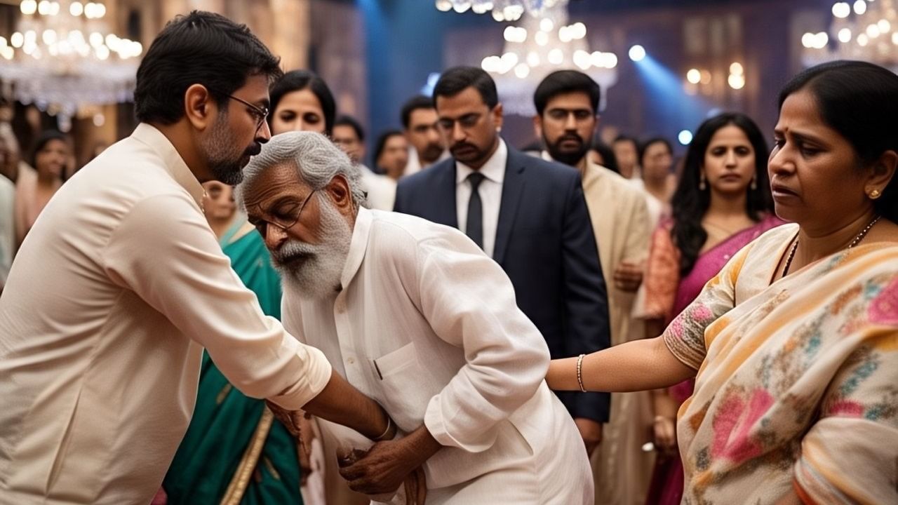 కొడుకు నిశ్చితార్థంలో సంతోషంగా డాన్స్ చేస్తూ.. కుప్పకూలిపోయిన తండ్రి.. చివరికి..!
