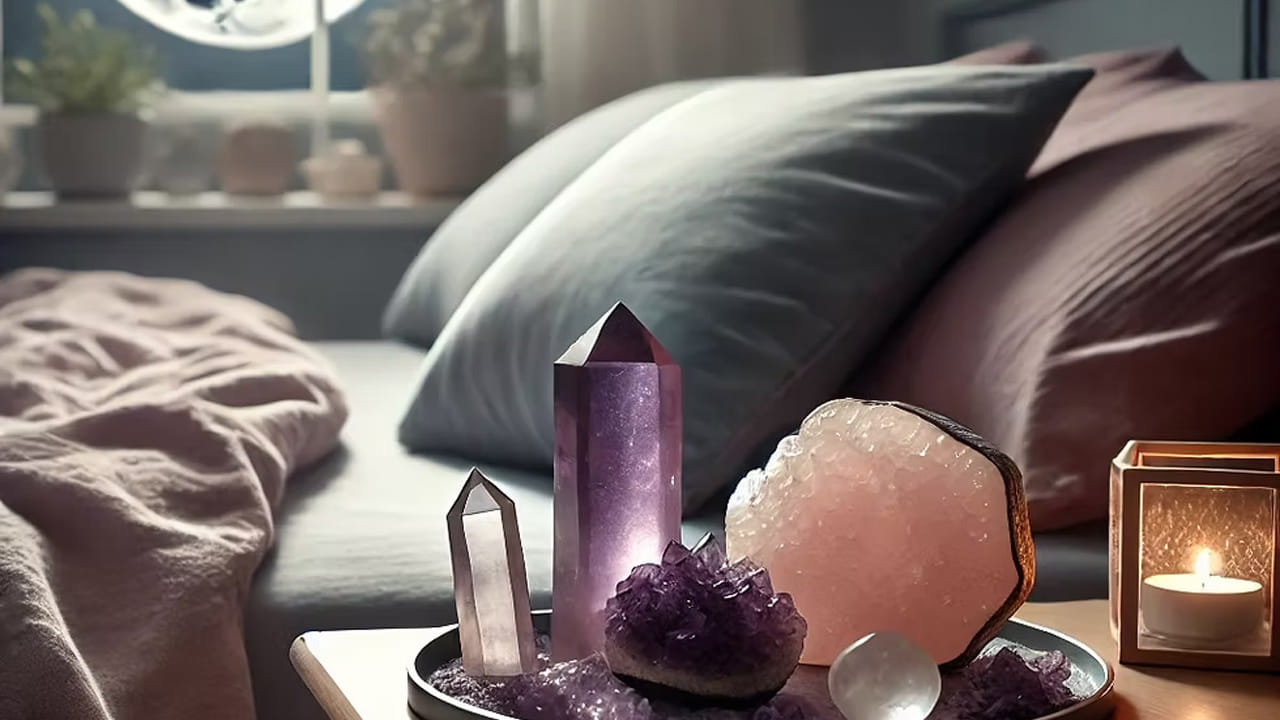 క్రిస్టల్ బాల్ లేదా రోజ్ క్వార్ట్జ్ క్రిస్టల్: రోజ్ క్వార్ట్జ్ క్రిస్టల్ ప్రేమ, భావోద్వేగ సమతుల్యతకు చిహ్నంగా నమ్ముతారు. బెడ్ రూమ్ లోని నైరుతి దిశలో రోజ్ క్వార్ట్జ్ క్రిస్టల్ ను ఉంచడం వల్ల భార్యాభర్తల మధ్య భావోద్వేగ బంధం పెరుగుతుంది. క్రిస్టల్ బాల్ శక్తిని సమతుల్యం చేయడంలో సహాయపడుతుంది. జీవితంలో మాధుర్యాన్ని తెస్తుంది.