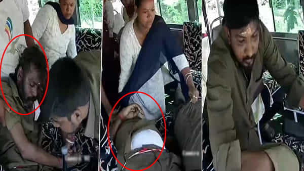 Watch Video: కదులుతున్న బస్సులో డ్రైవర్కు గుండెపోటు.. ఆ తర్వాత జరిగిందిదే? షాకింగ్ వీడియో..