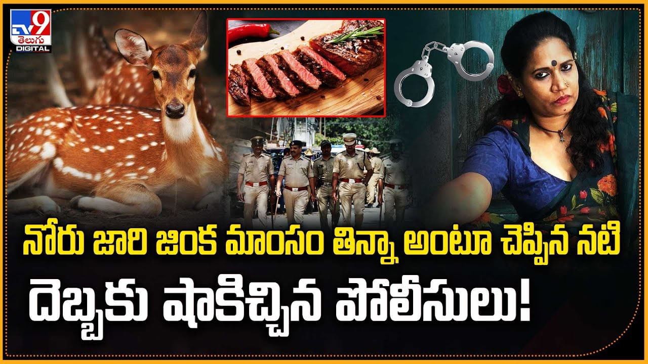 నోరు జారి జింక మాంసం తిన్నానని చెప్పిన నటి.. దెబ్బకు షాకిచ్చిన పోలీసులు