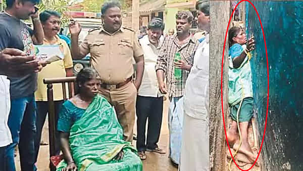 వామ్మో.. బామ్మ! రెండు గోడల మధ్య ఇరుక్కుని వృద్ధురాలు విలవిల.. ఆ తర్వాత జరిగిందిదే..