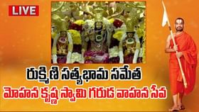 వైభవంగా రుక్మిణి సత్యభామ సమేత మోహన కృష్ణ స్వామి గరుడ వాహన సేవ.. వైభవంగా రుక్మిణి సత్యభామ సమేత మోహన కృష్ణ స్వామి గరుడ వాహన సేవ..