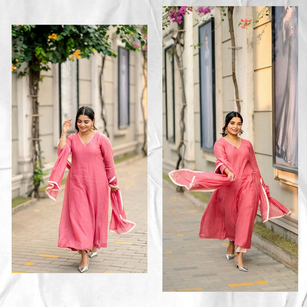 తాజాగా ఈ బ్యూటీ కొన్ని ఫోటోలను పంచుకుంది. సింపుల్ లుక్ లో అందమైన నవ్వుతో కట్టిపడేస్తుంది ఈ వయ్యారి భామ. ఈ భామ ఫోటోలకు కుర్రకారు ఫిదా అవుతున్నారు. ఎంత ముద్దుగా ఉందో అంటూ కామెంట్స్ చేస్తున్నారు.