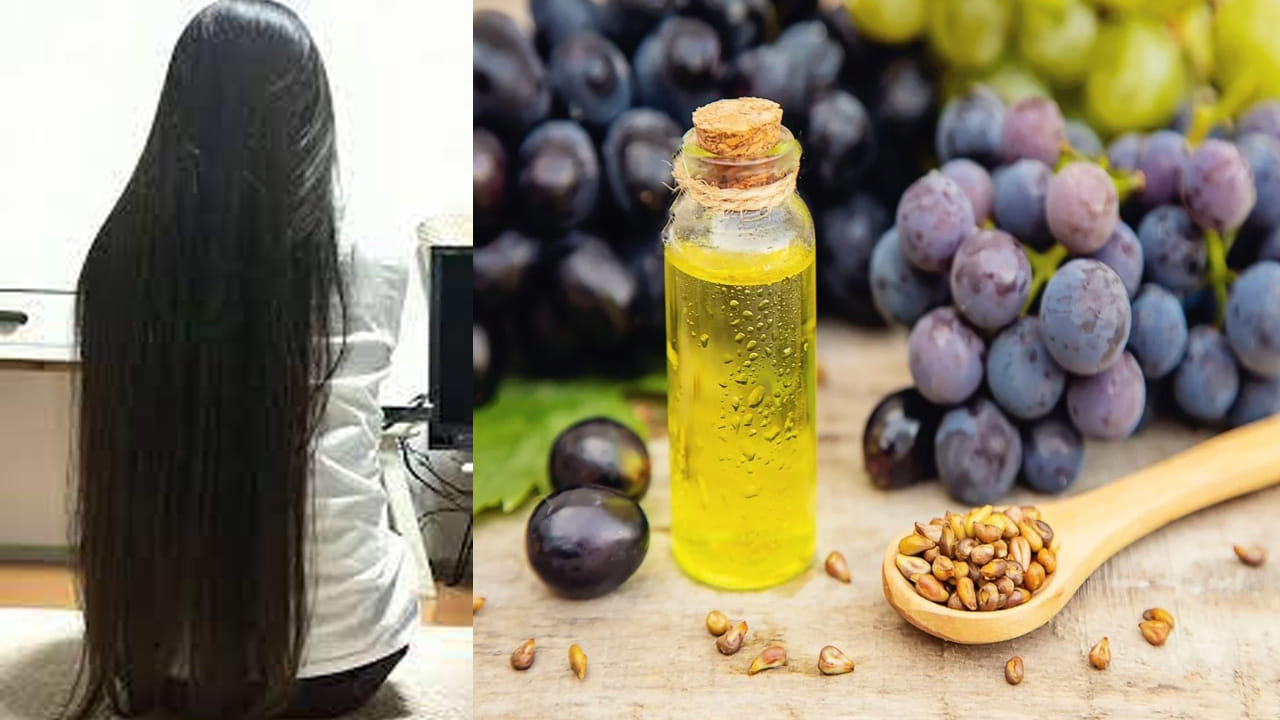 Hair Care Tips: ఒత్తైన పట్టులాంటి జుట్టు కోసం ద్రాక్ష గింజల నూనె బెస్ట్ మెడిసిన్.. ఎలా ఉపయోగించాలంటే..