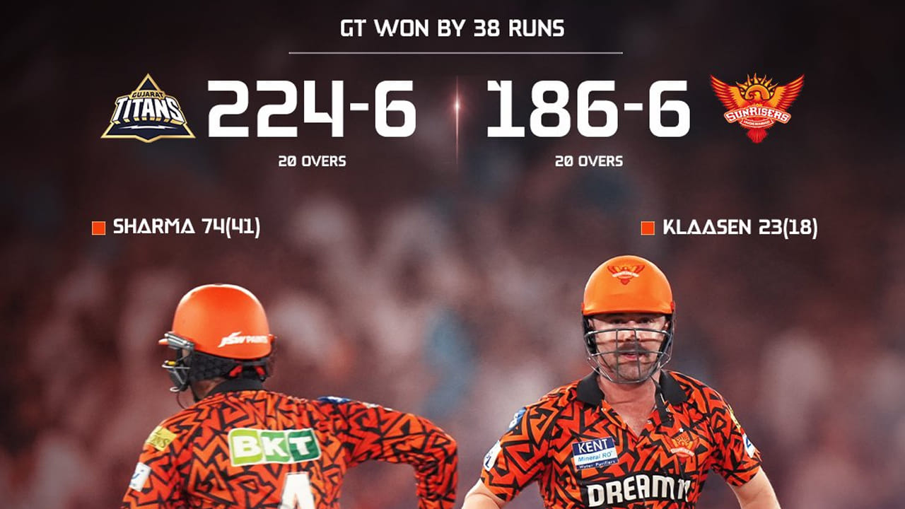 IPL 2025: మరోసారి నిరాశపరిచిన హైదరాబాద్ బ్యాటర్లు.. 7వ ఓటమితో ప్లే ఆఫ్స్ నుంచి ఔట్?