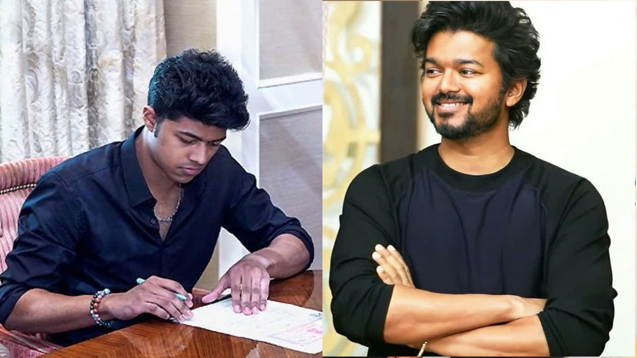 విజయ్‌ సినిమాలో గెస్ట్‌ రోల్స్‌లో కనిపించిన జాసన్‌ విజయ్‌ని హీరోగా వెండితెర మీద చూడాలని ఆశపడ్డారు ఫ్యాన్స్‌. కానీ జాసన్ మాత్రం దర్శకుడిగా సిల్వర్‌ స్క్రీన్ ఎంట్రీ ఇవ్వబోతున్నారు విజయ్‌ తనయుడు.